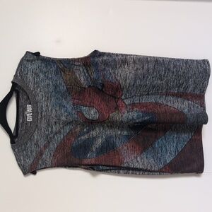 Civil war Captain America sleeveless top